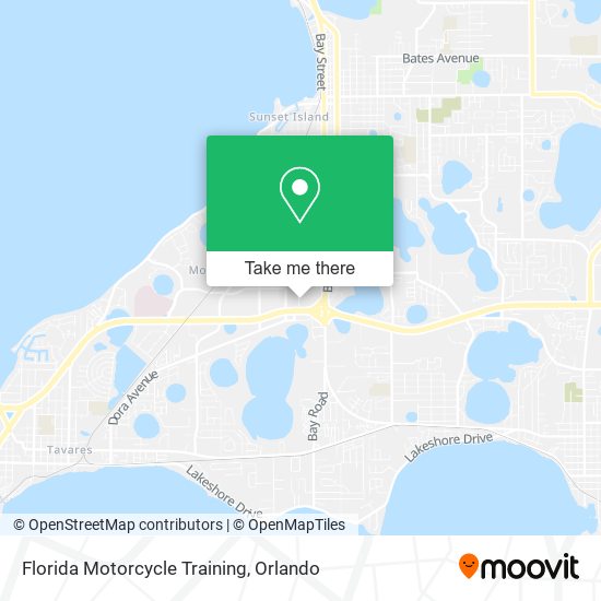 Florida Motorcycle Training map