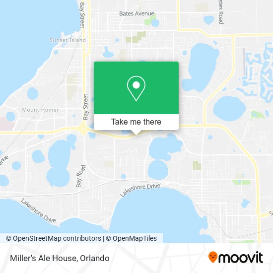 Miller's Ale House map