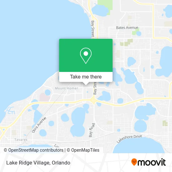 Lake Ridge Village map