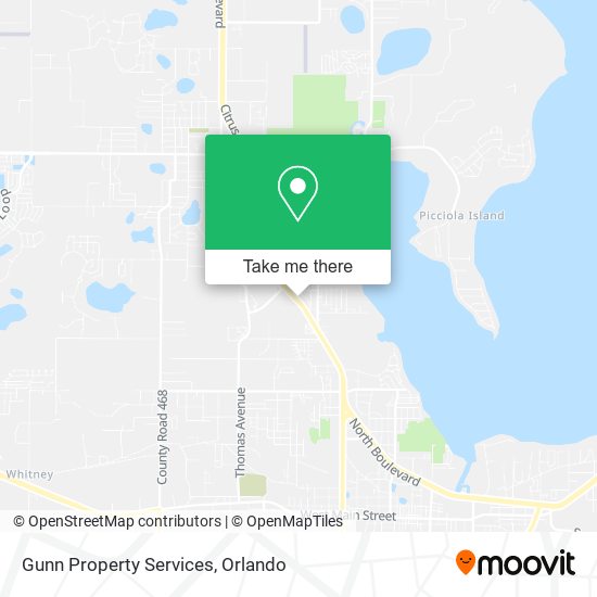 Mapa de Gunn Property Services