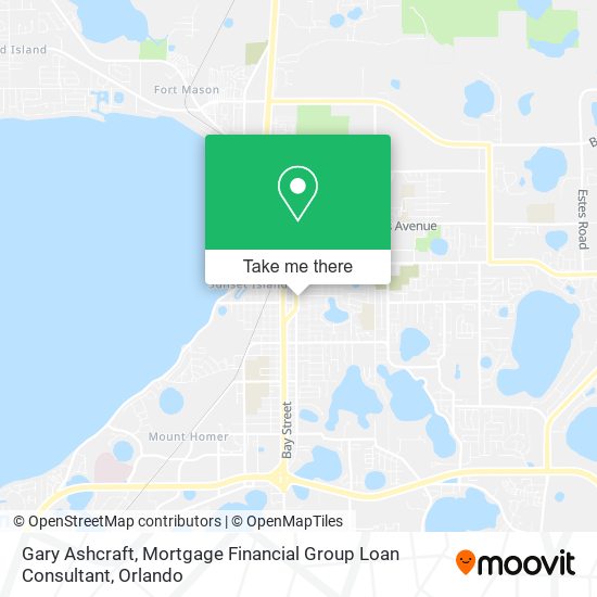 Mapa de Gary Ashcraft, Mortgage Financial Group Loan Consultant