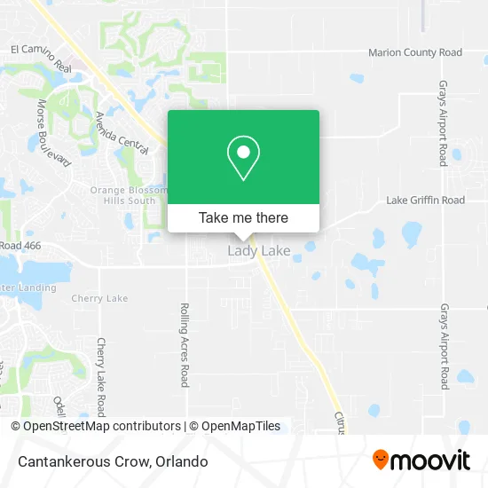 Cantankerous Crow map