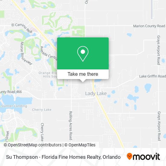 Su Thompson - Florida Fine Homes Realty map