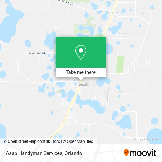 Asap Handyman Services map