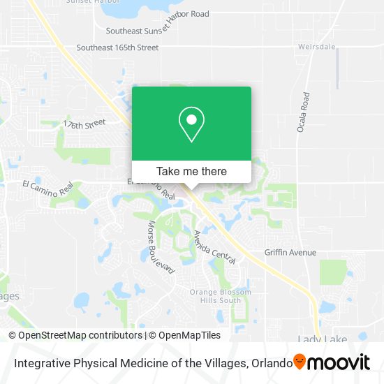 Mapa de Integrative Physical Medicine of the Villages