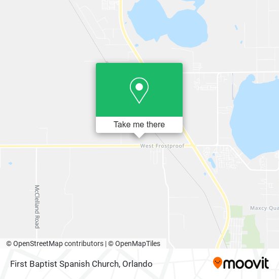 Mapa de First Baptist Spanish Church
