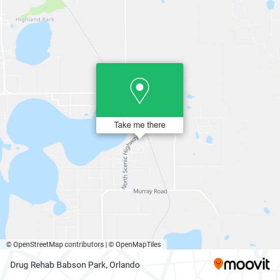 Drug Rehab Babson Park map
