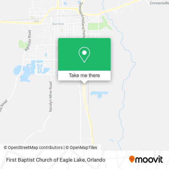 First Baptist Church of Eagle Lake map