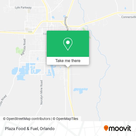 Mapa de Plaza Food & Fuel