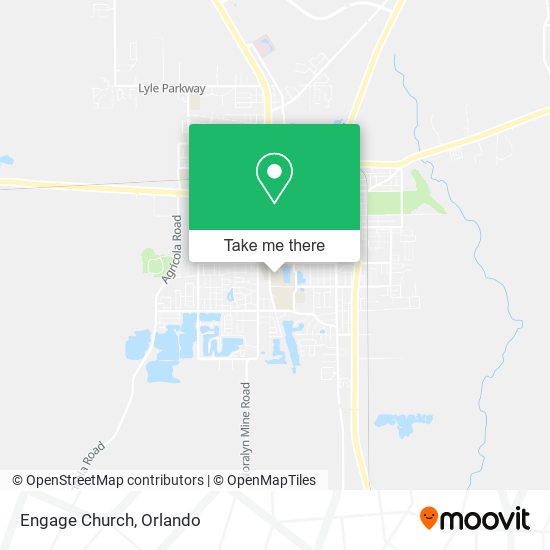 Engage Church map