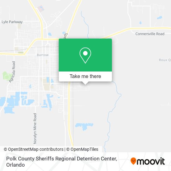 Mapa de Polk County Sheriffs Regional Detention Center