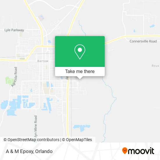 Mapa de A & M Epoxy