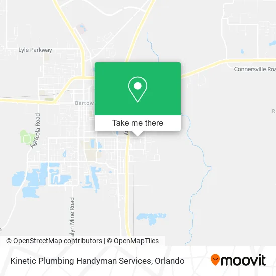 Mapa de Kinetic Plumbing Handyman Services