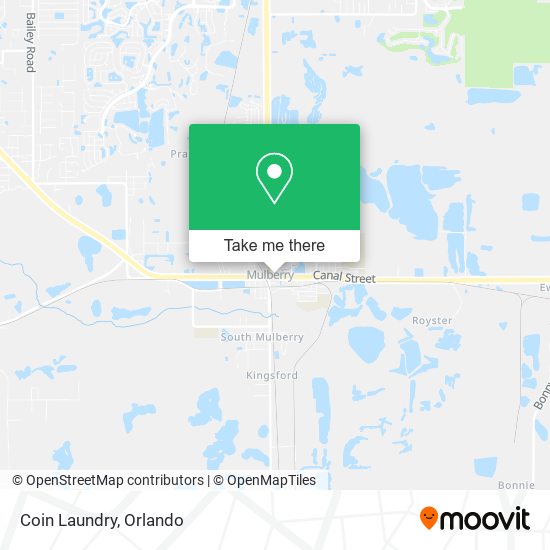 Mapa de Coin Laundry