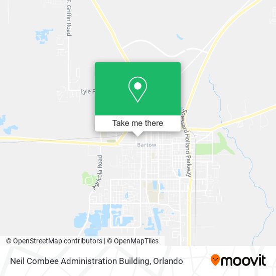 Mapa de Neil Combee Administration Building