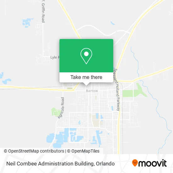 Mapa de Neil Combee Administration Building