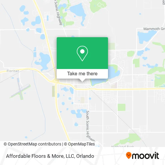 Affordable Floors & More, LLC map
