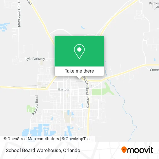 Mapa de School Board Warehouse