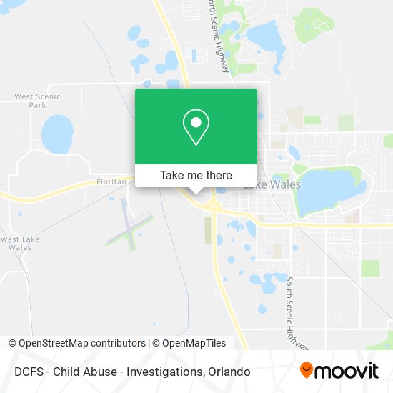 DCFS - Child Abuse - Investigations map