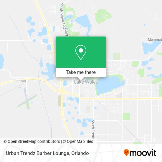 Urban Trendz Barber Lounge map