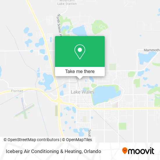 Iceberg Air Conditioning & Heating map