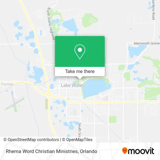 Rhema Word Christian Ministries map