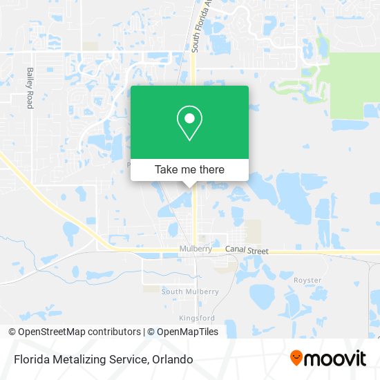 Mapa de Florida Metalizing Service