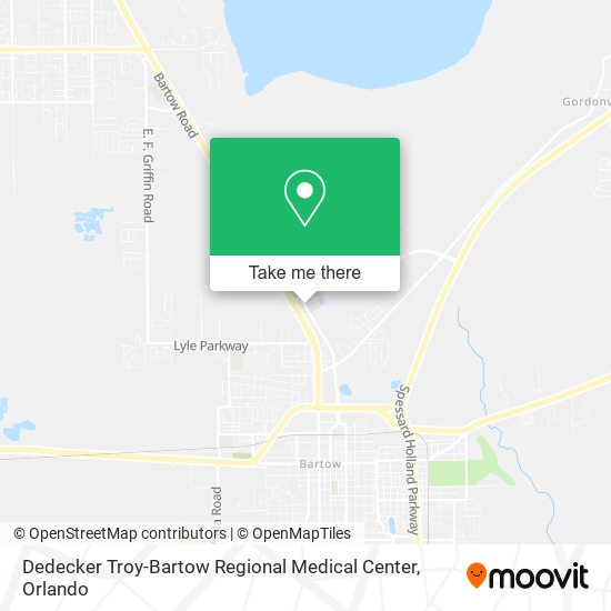 Mapa de Dedecker Troy-Bartow Regional Medical Center