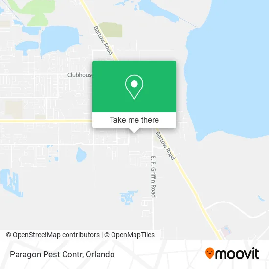 Paragon Pest Contr map