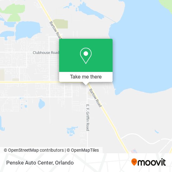 Mapa de Penske Auto Center