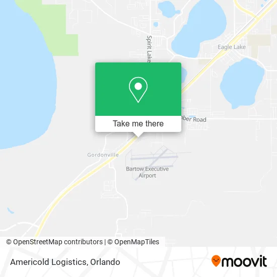 Americold Logistics map