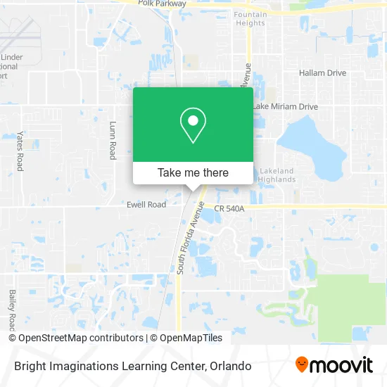 Bright Imaginations Learning Center map