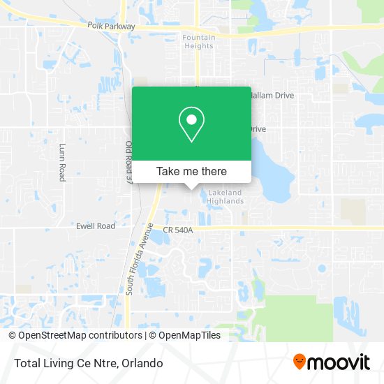 Total Living Ce Ntre map