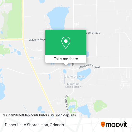 Dinner Lake Shores Hoa map