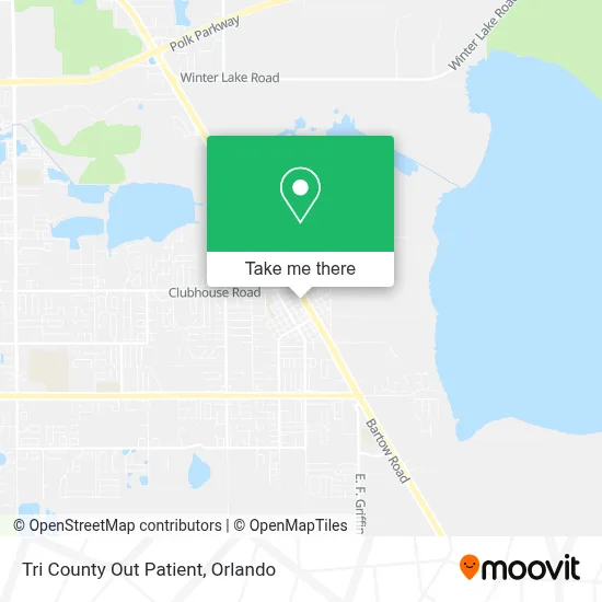 Tri County Out Patient map