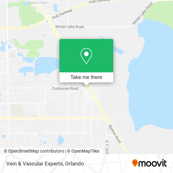 Vein & Vascular Experts map