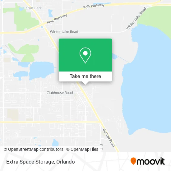 Extra Space Storage map