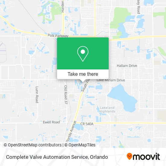 Complete Valve Automation Service map