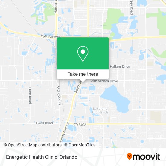 Mapa de Energetic Health Clinic