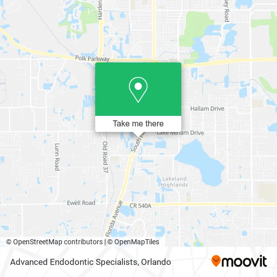 Advanced Endodontic Specialists map