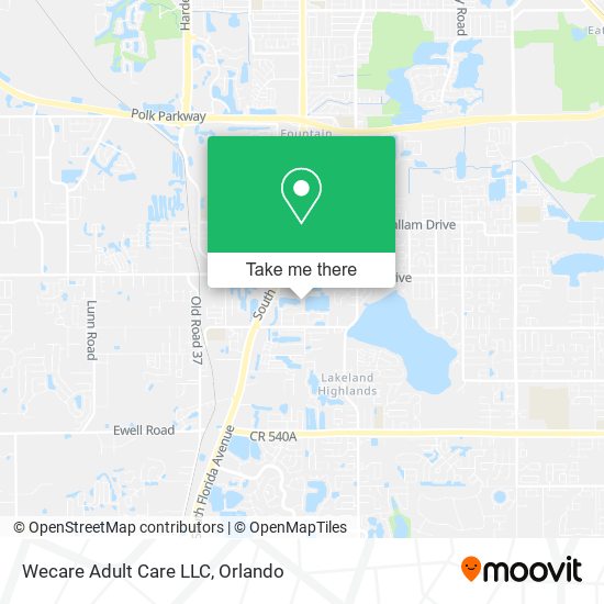 Wecare Adult Care LLC map