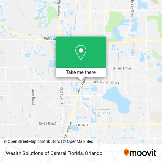 Wealth Solutions of Central Florida map