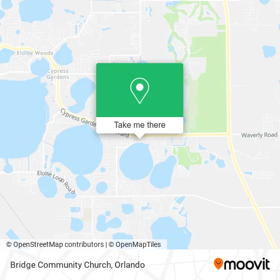 Bridge Community Church map