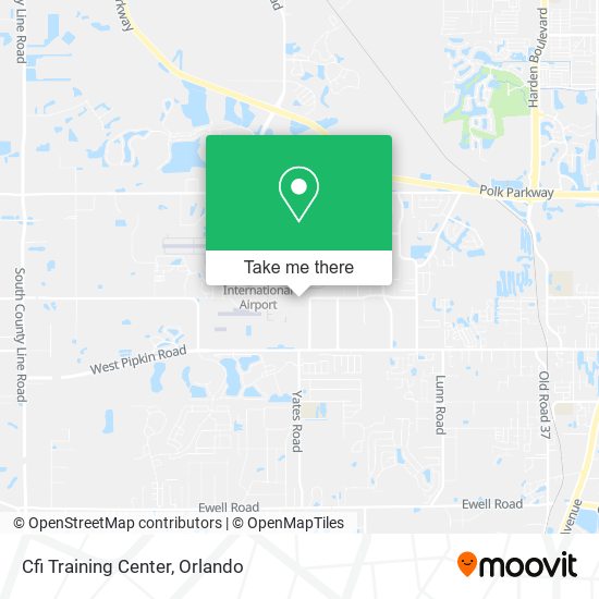 Mapa de Cfi Training Center