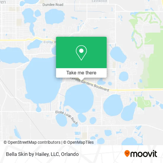 Mapa de Bella Skin by Hailey, LLC