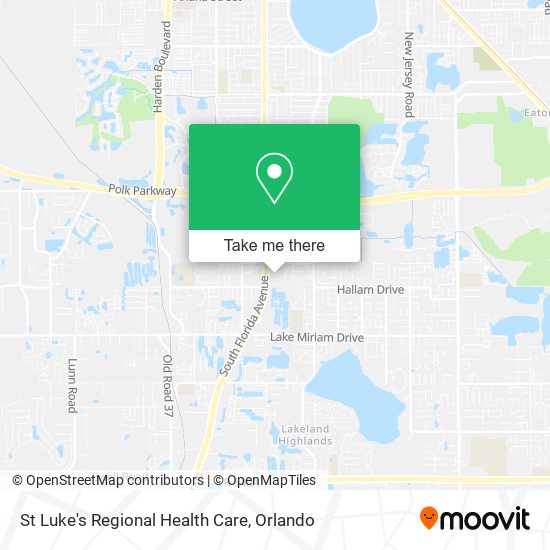 Mapa de St Luke's Regional Health Care