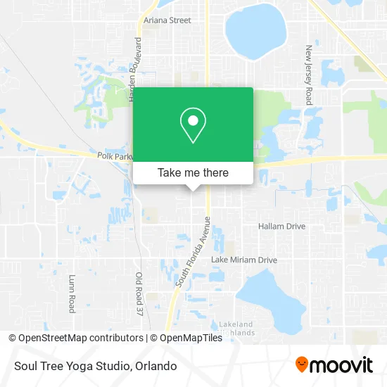 Soul Tree Yoga Studio map