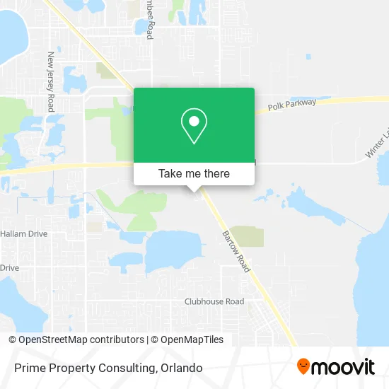 Prime Property Consulting map