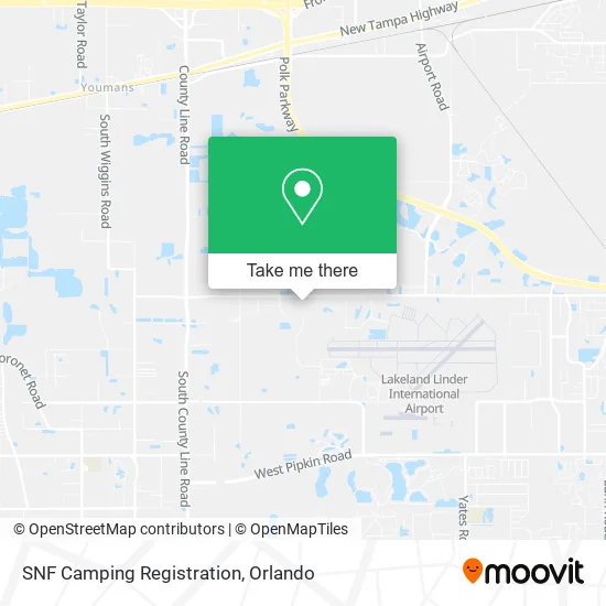 SNF Camping Registration map
