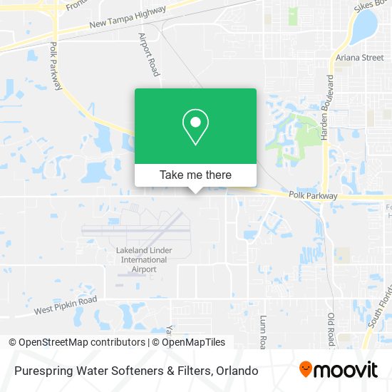 Mapa de Purespring Water Softeners & Filters